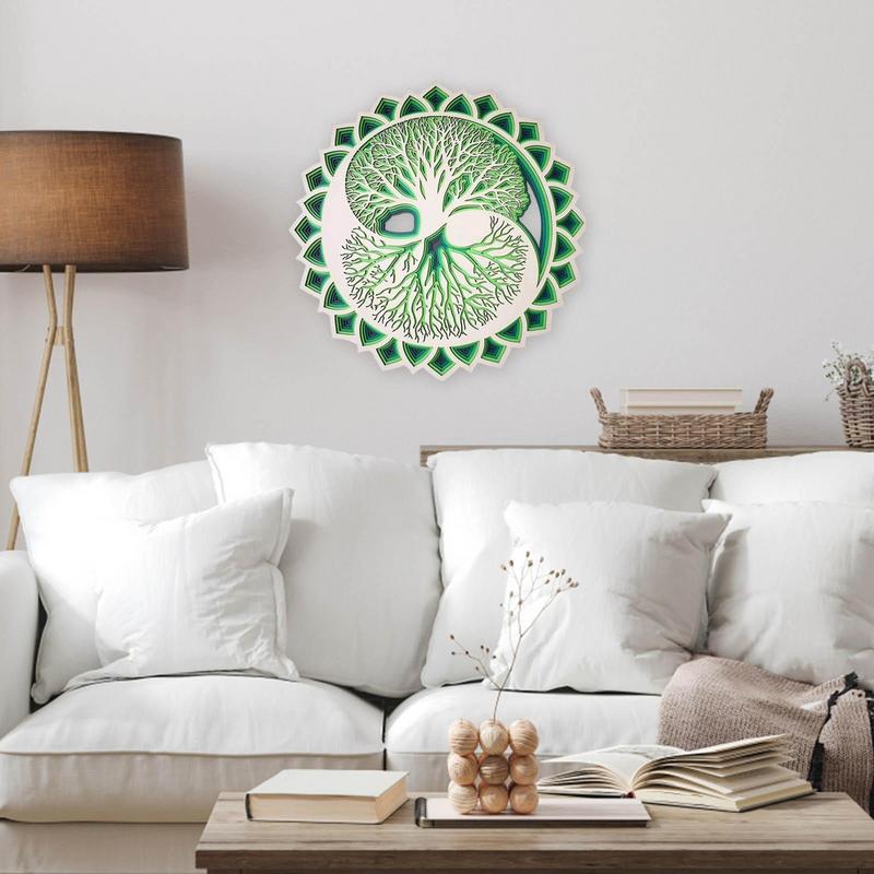 Arte de parede de madeira com  - Art Craft Meaning avaliação e preço