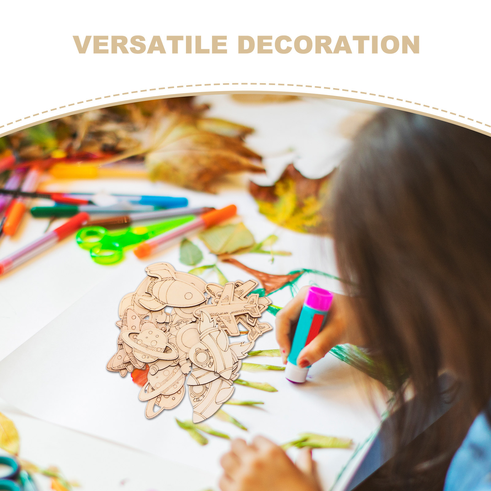 24 Peças de Recortes de Madeir - Art And Craft Rocket avaliação e preço