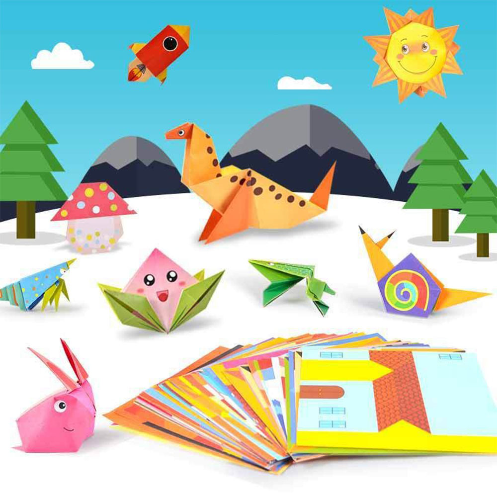 Kit origami 30/108 folhas orig - Art Craft Kindergarten avaliação e preço