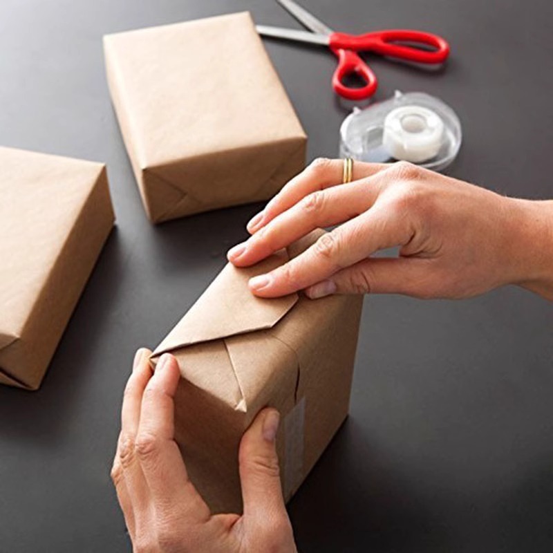 Papel kraft marrom, ideal para - Art And Craft Recycle avaliação e preço