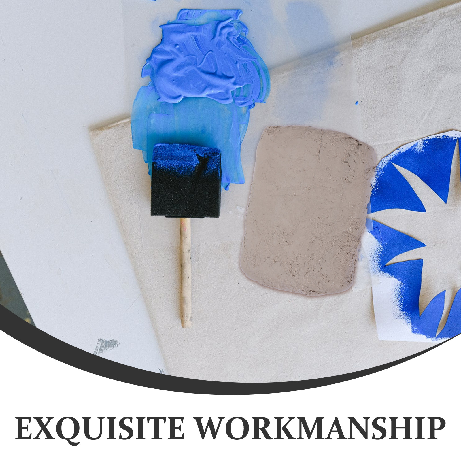 1 Conjunto de Argila Branca de - Art Craft Clay avaliação e preço