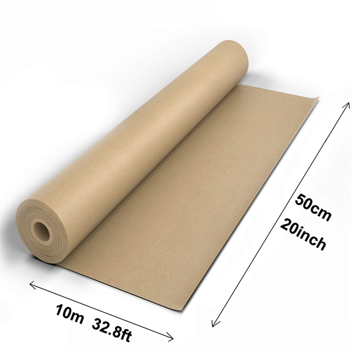 1 rolo de papel kraft ecológic - Art And Craft Recycle avaliação e preço