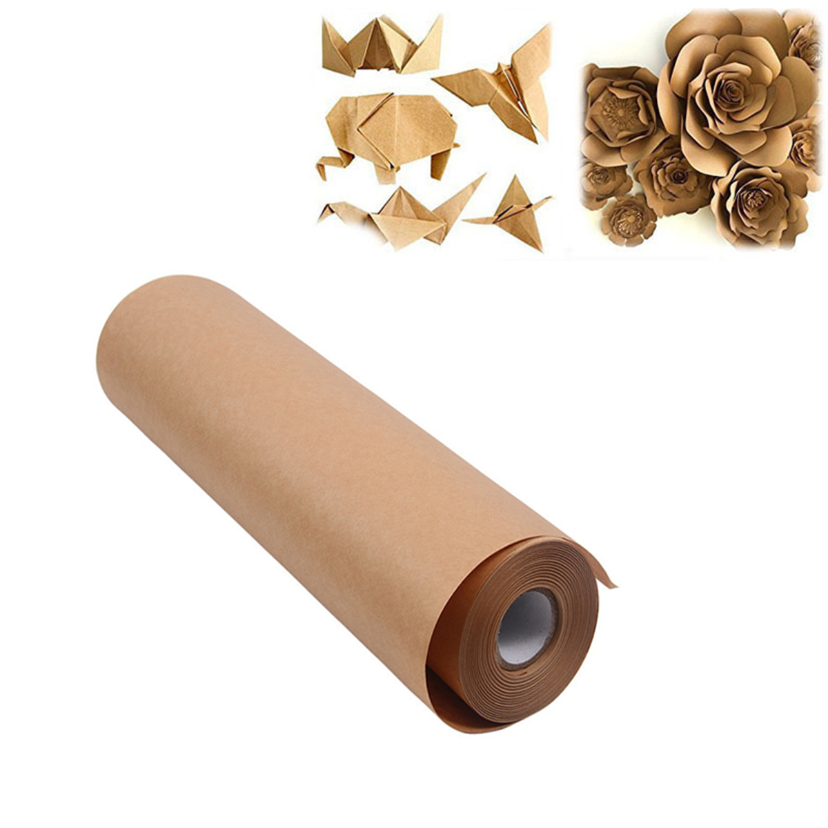 1 rolo de papel kraft ecológic - Art And Craft Recycle avaliação e preço