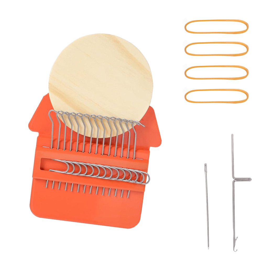 Mini tear de madeira para darn - Loom Weaving Frame avaliação e preço