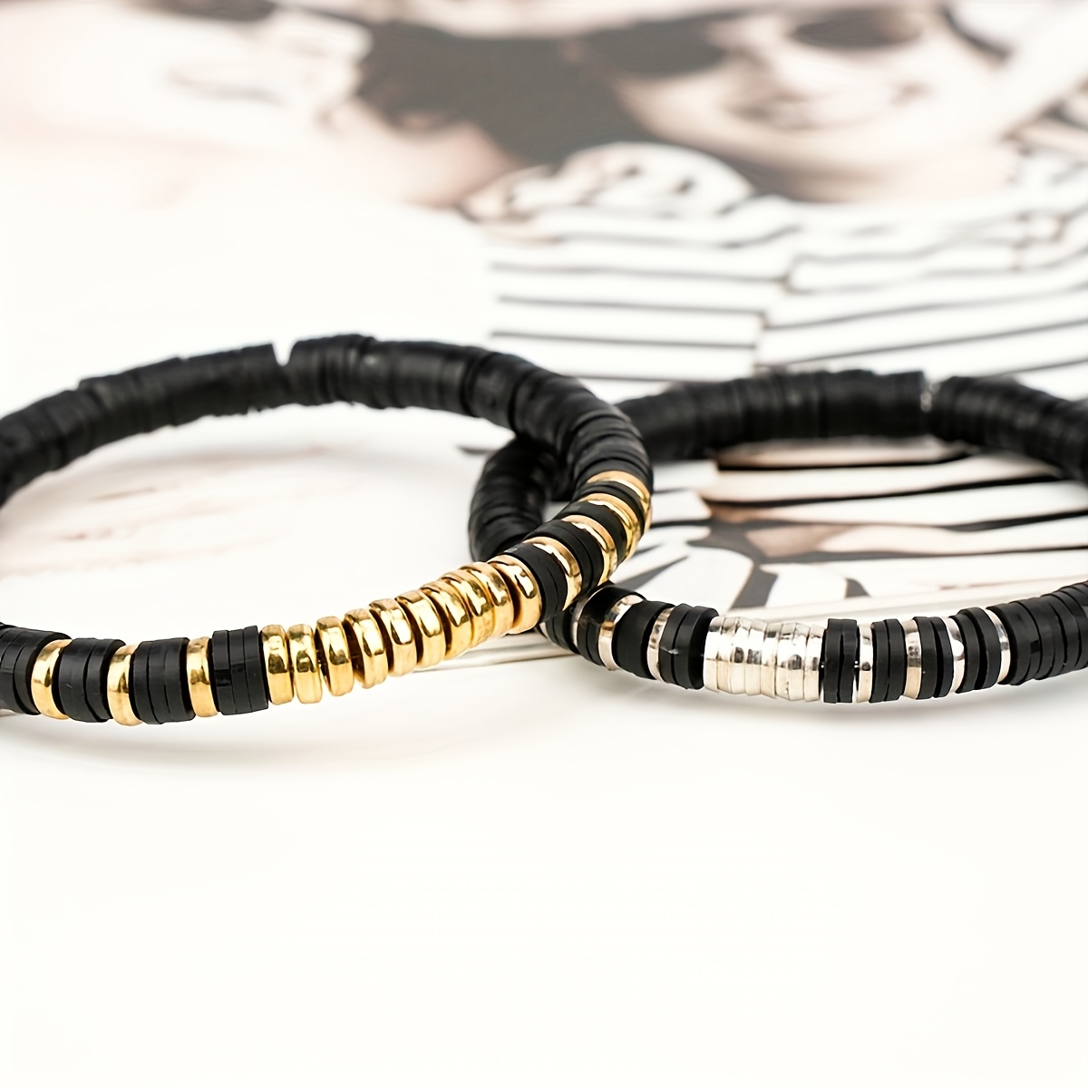 Conjunto de Pulseiras de Conta - Art Craft Clay avaliação e preço