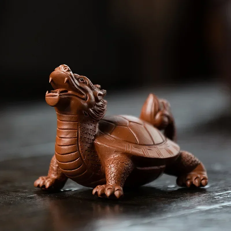 Estatueta de Tartaruga Dragão  - Art Craft Clay avaliação e preço