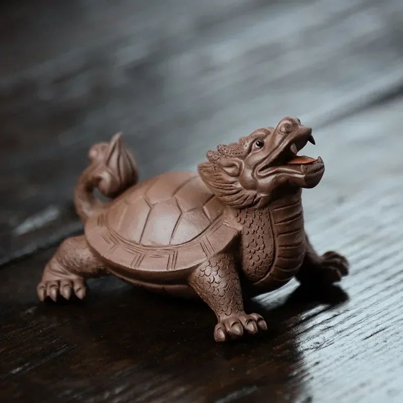 Estatueta de Tartaruga Dragão  - Art Craft Clay avaliação e preço