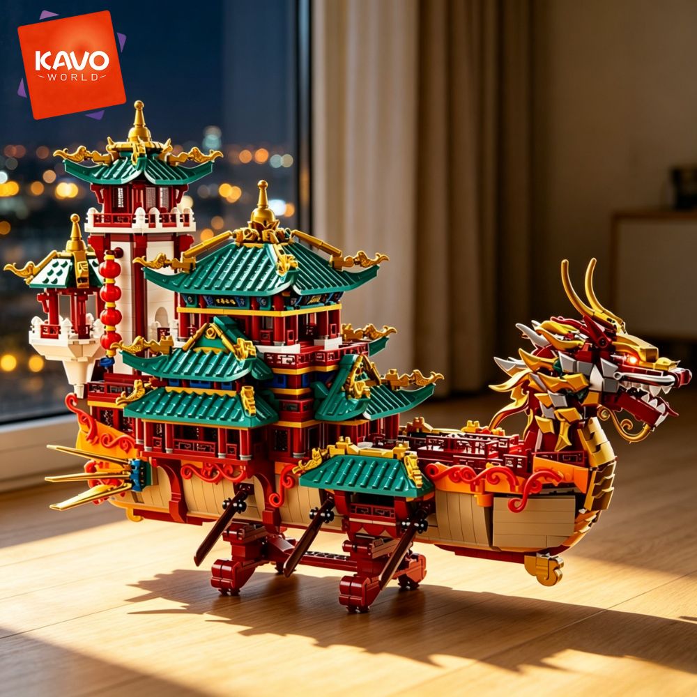 KAVOWORLD 2453 peças Blocos de - Art Craft Meaning avaliação e preço