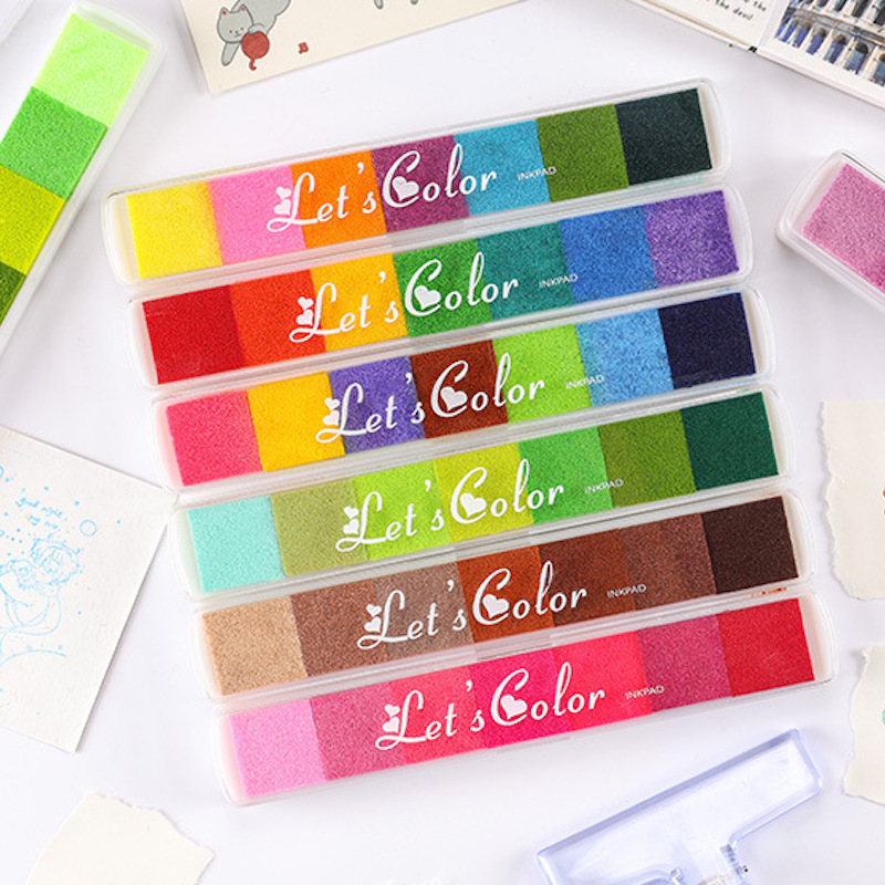 Almofada de Tinta Colorida Fof - Art Craft Activities avaliação e preço