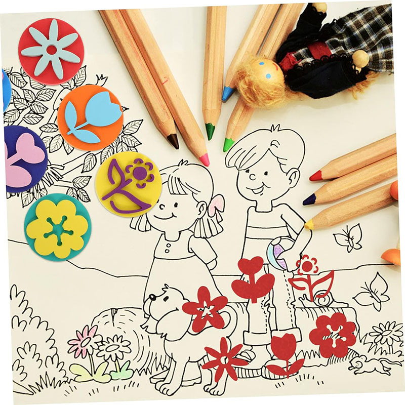 6 pçs/saco selos de espuma par - Art Craft For 3 Year Old avaliação e preço