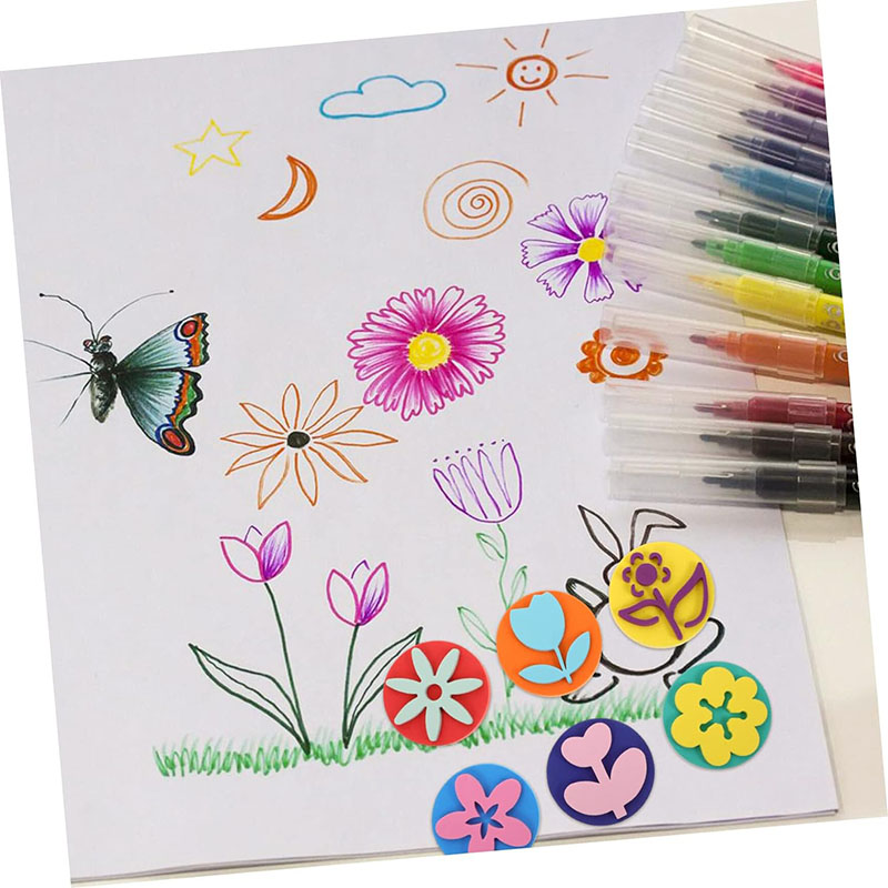 6 pçs/saco selos de espuma par - Art Craft For 3 Year Old avaliação e preço