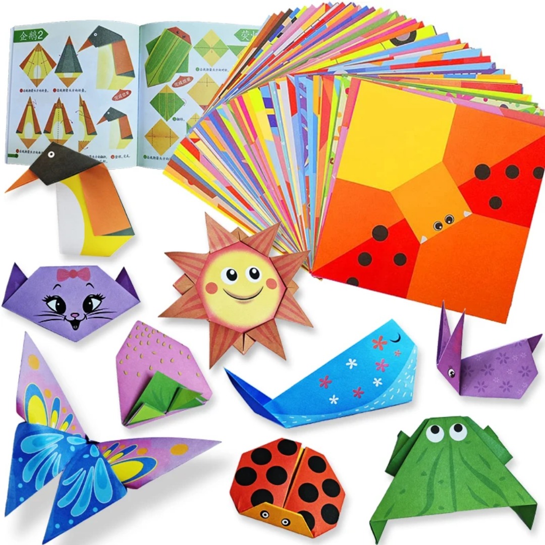 Novo Kit de Origami com 30 Fol - Art Craft For 3 Year Old avaliação e preço