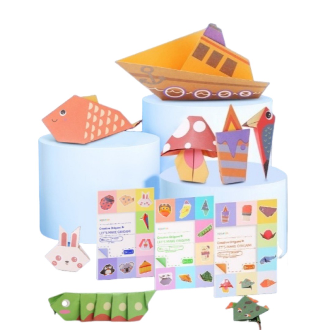 Novo Kit de Origami com 30 Fol - Art Craft For 3 Year Old avaliação e preço