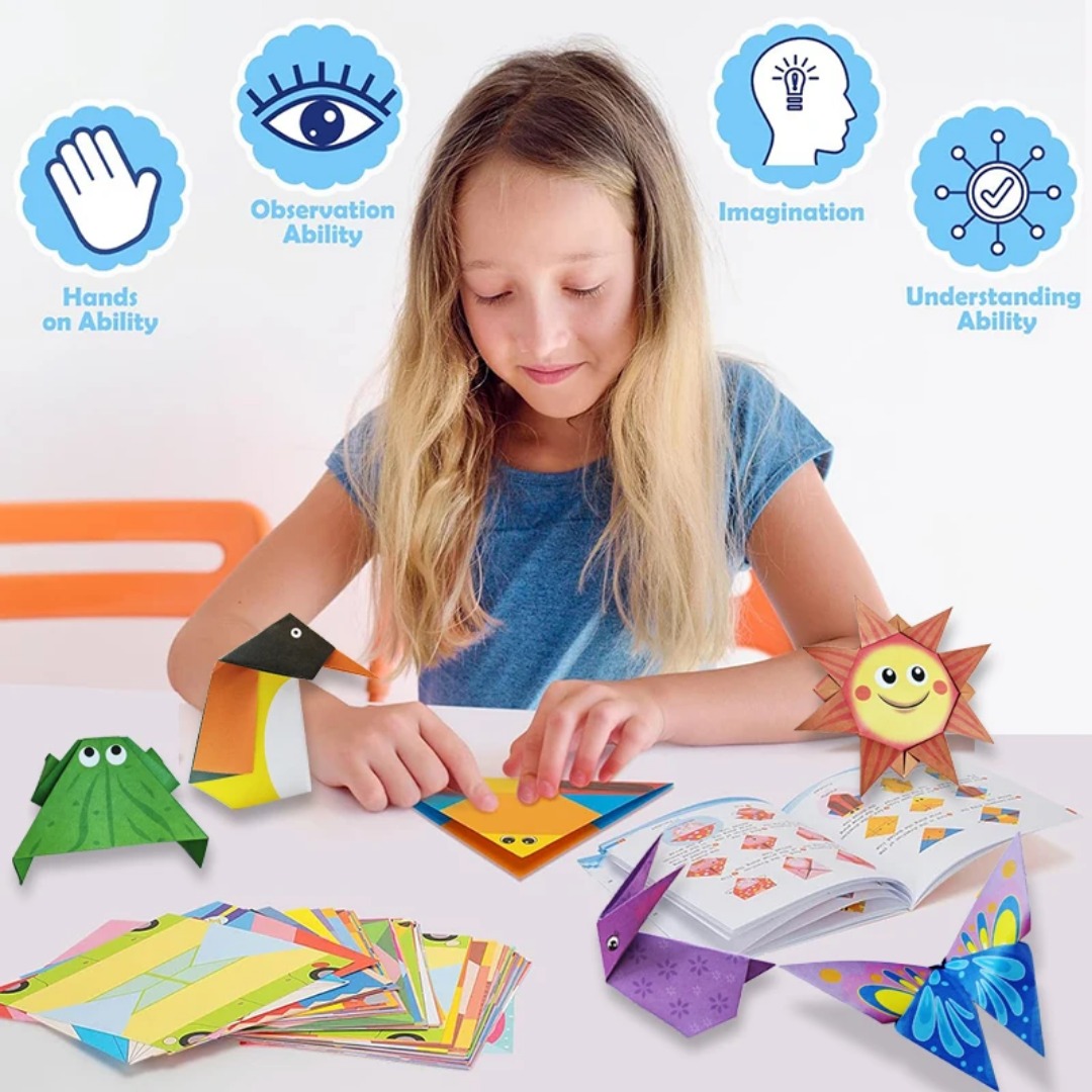 Novo Kit de Origami com 30 Fol - Art Craft For 3 Year Old avaliação e preço