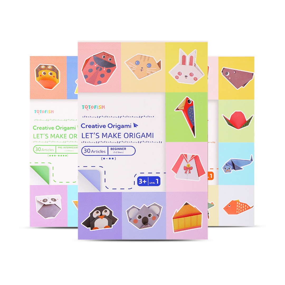Novo Kit de Origami com 30 Fol - Art Craft For 3 Year Old avaliação e preço