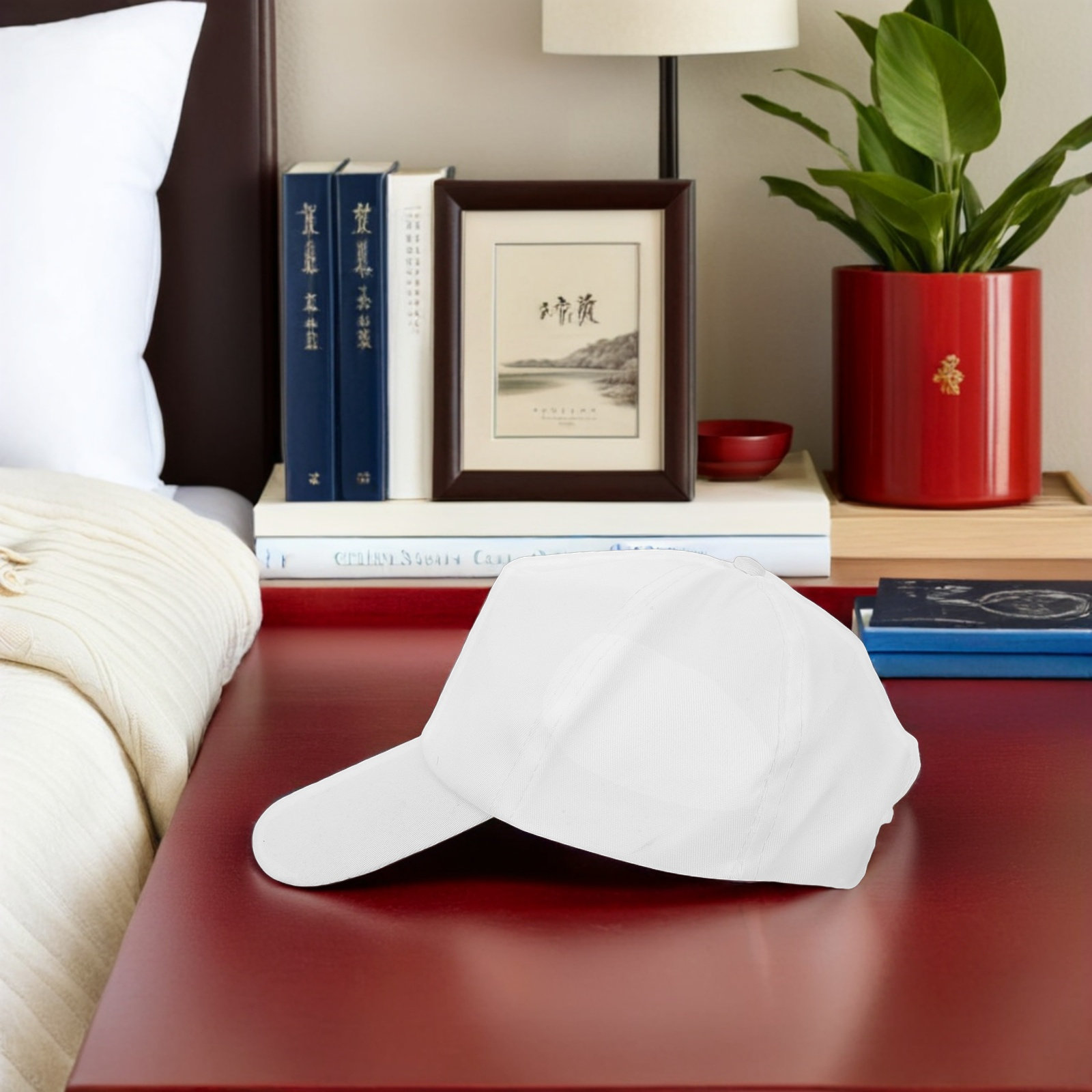 Conjunto de 1 Boné Branco Liso - Art Craft Activities avaliação e preço