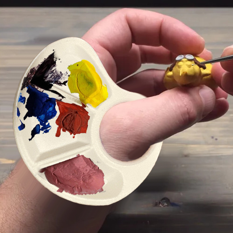 Paleta de dedo ergonômica, des - Art Craft Classes avaliação e preço