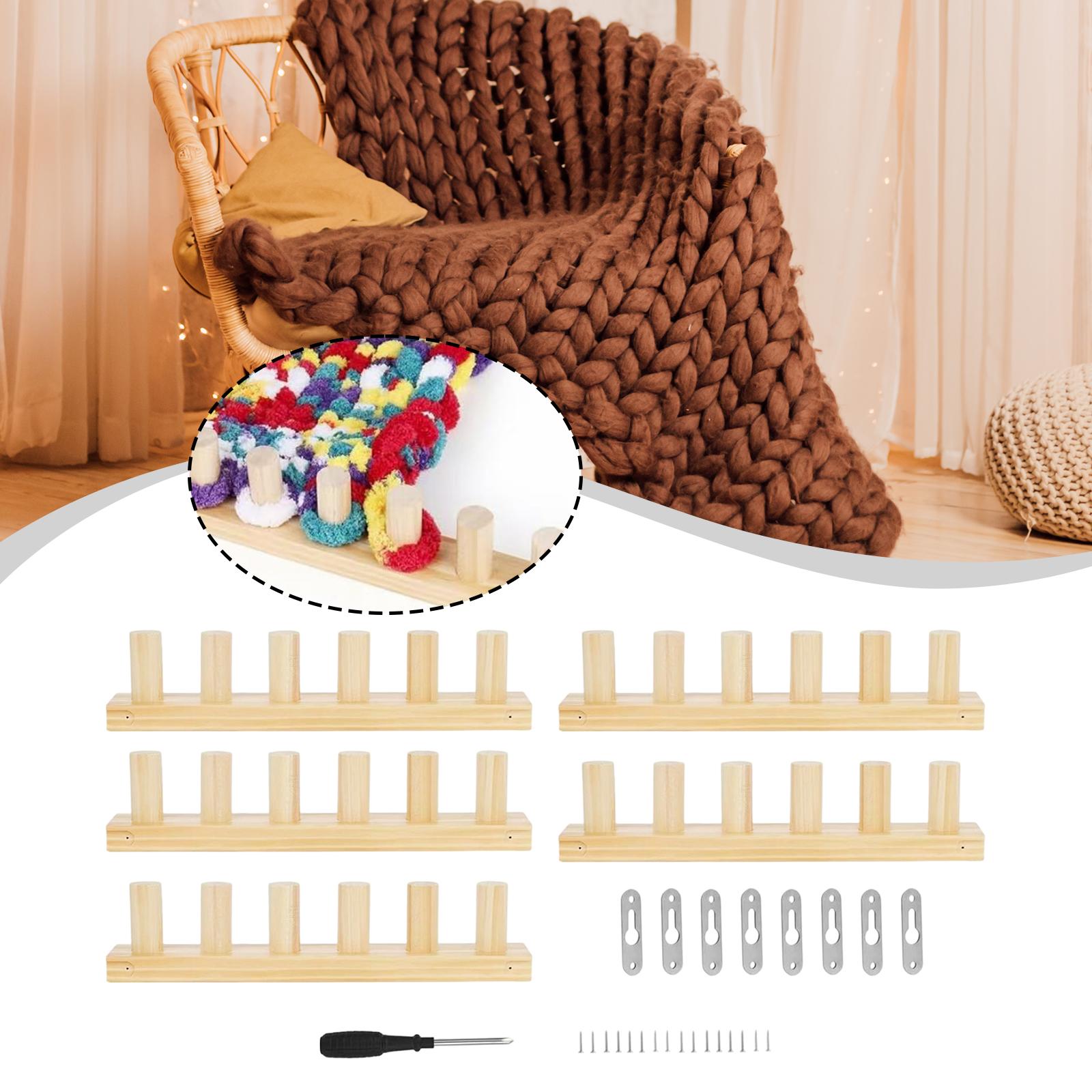 Kit de Tricô para Cobertores d - Loom Weaving Frame avaliação e preço