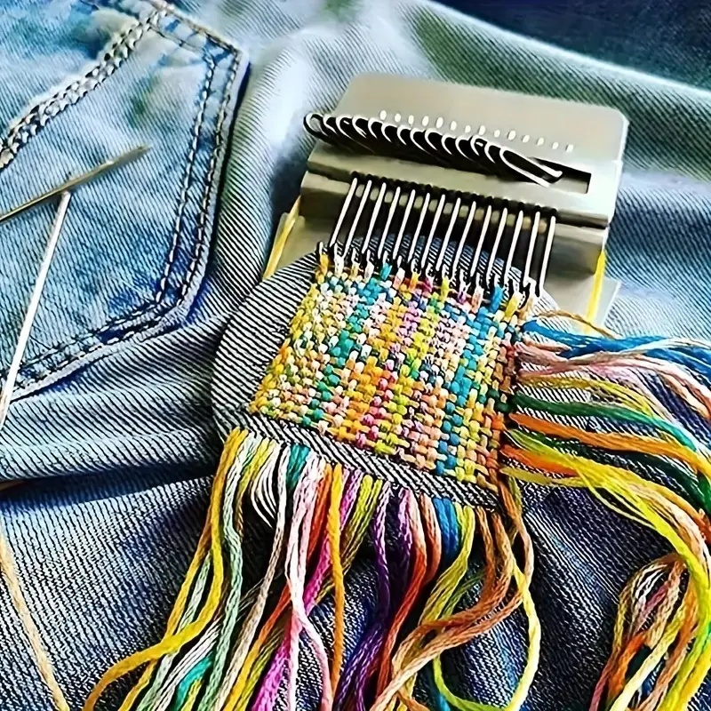 Quadro de tecelagem de madeira - Loom Weaving Frame avaliação e preço