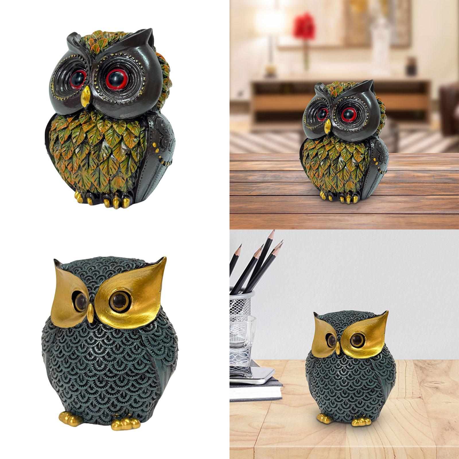 Estátua de Coruja para Interio - Art Craft Bar avaliação e preço