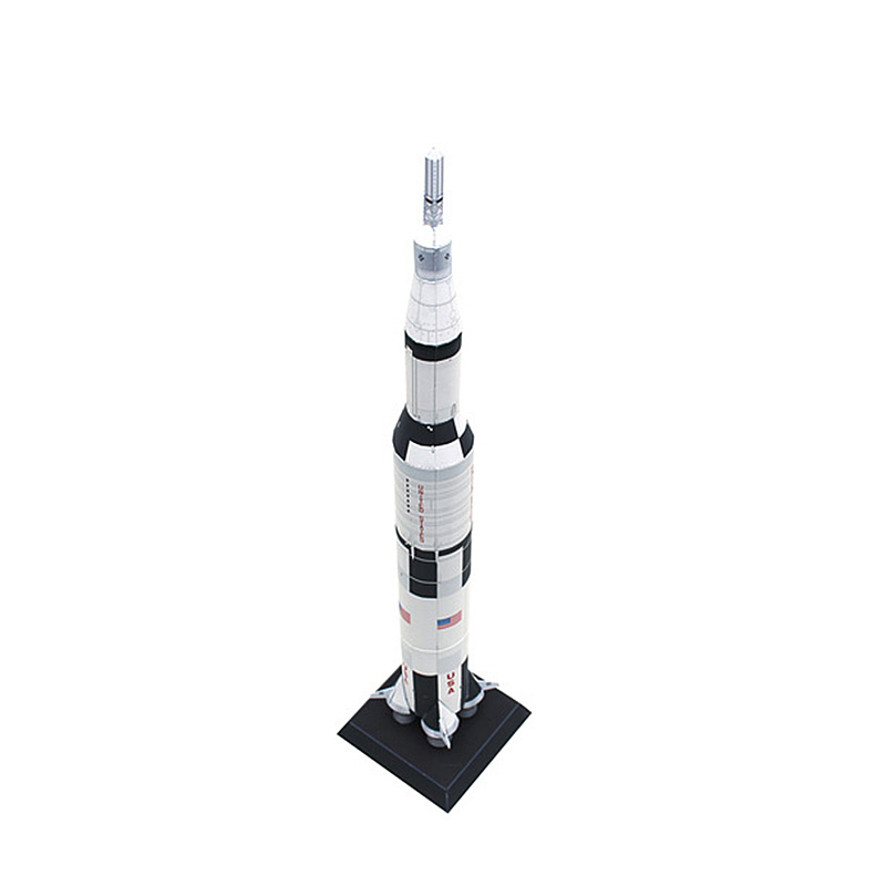 Americano Saturno V Foguete Es - Art And Craft Rocket avaliação e preço