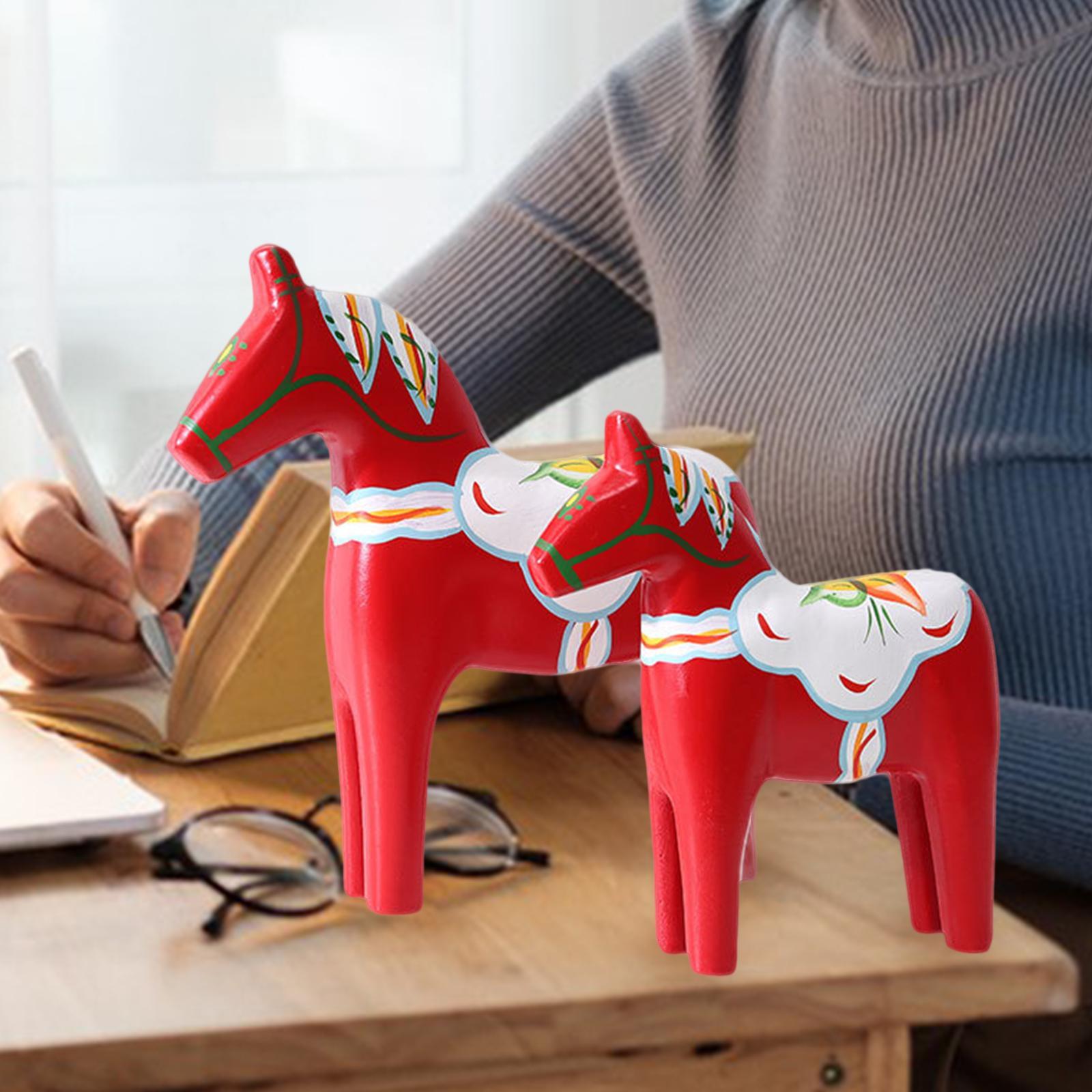 Estatueta de cavalo Dala, 2 pe - Art Craft Horse avaliação e preço
