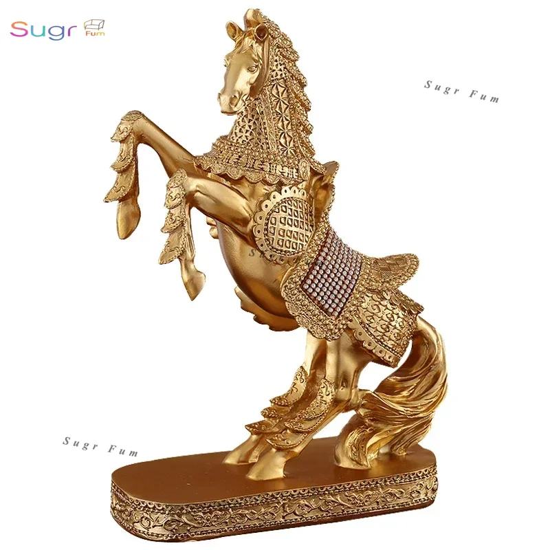 Cavalo resina escultura modelo - Art Craft Bar avaliação e preço