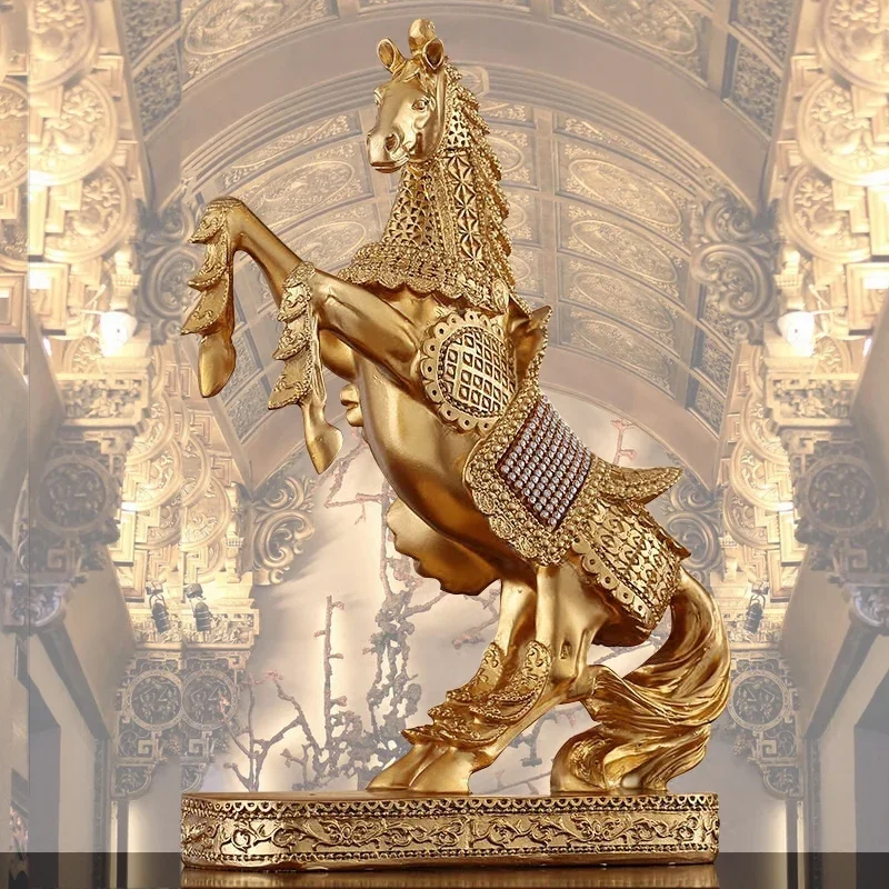 Cavalo resina escultura modelo - Art Craft Bar avaliação e preço