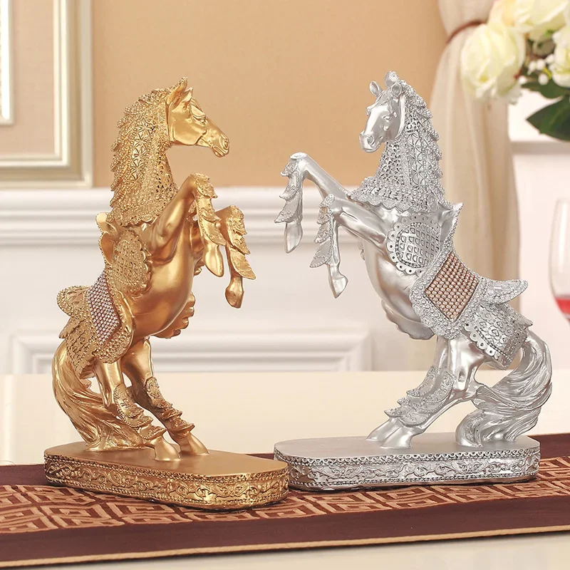 Cavalo resina escultura modelo - Art Craft Bar avaliação e preço