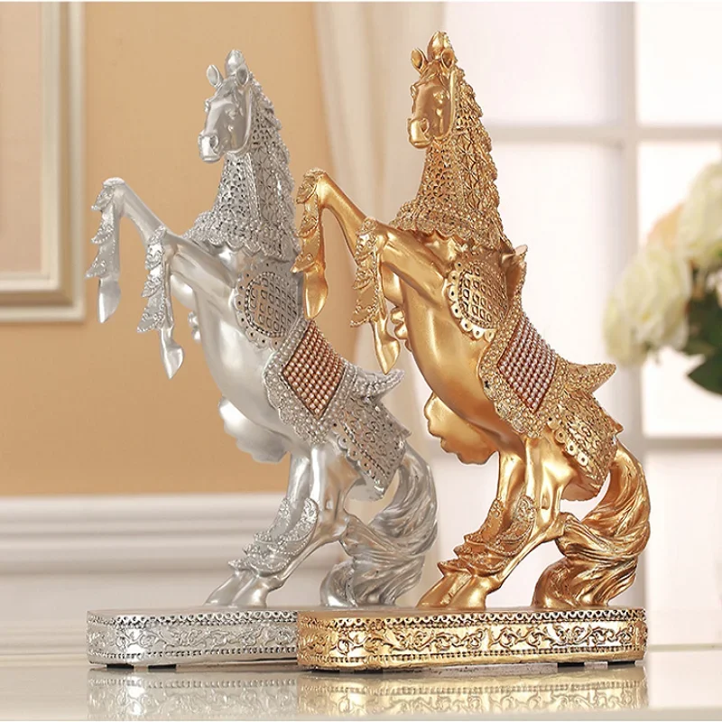 Cavalo resina escultura modelo - Art Craft Bar avaliação e preço