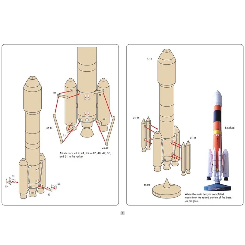 Japão H-2A foguete espaço orig - Art And Craft Rocket avaliação e preço