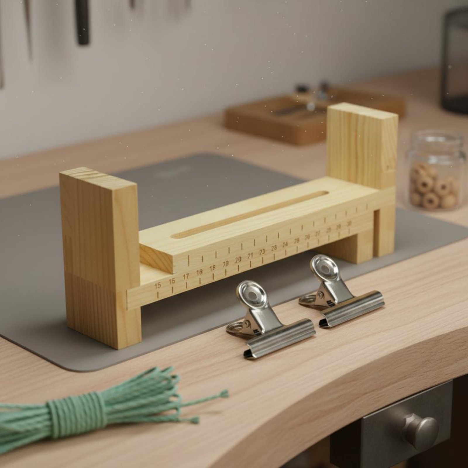 Suporte de Madeira para Pulsei - Loom Weaving Frame avaliação e preço