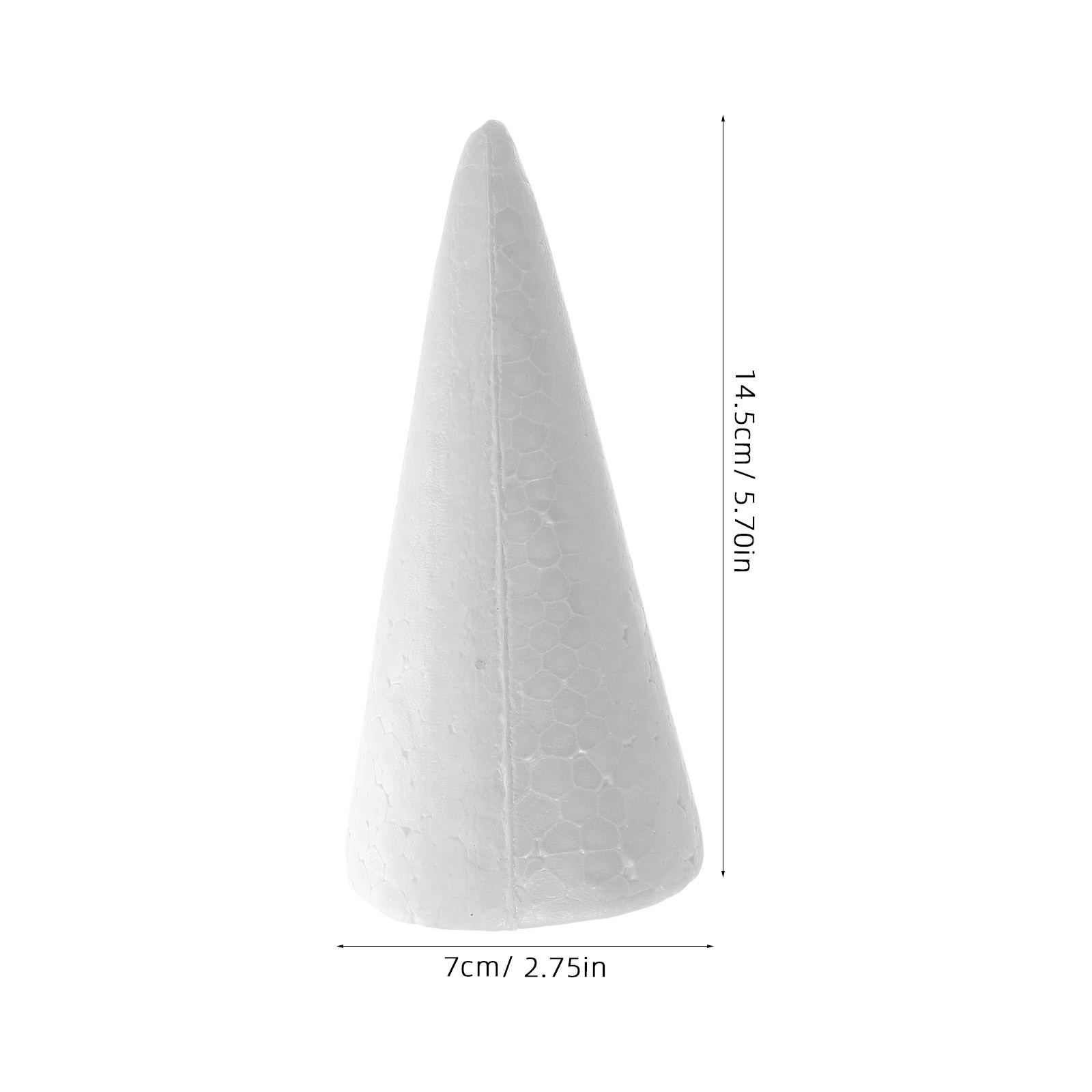 12pçs cones de espuma 15cm bra - Art Craft Education avaliação e preço