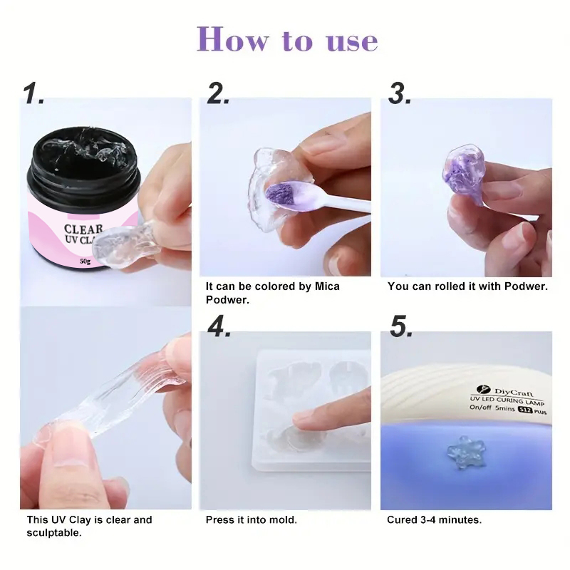 Resina Polimérica UV Transpare - Art Craft Clay avaliação e preço