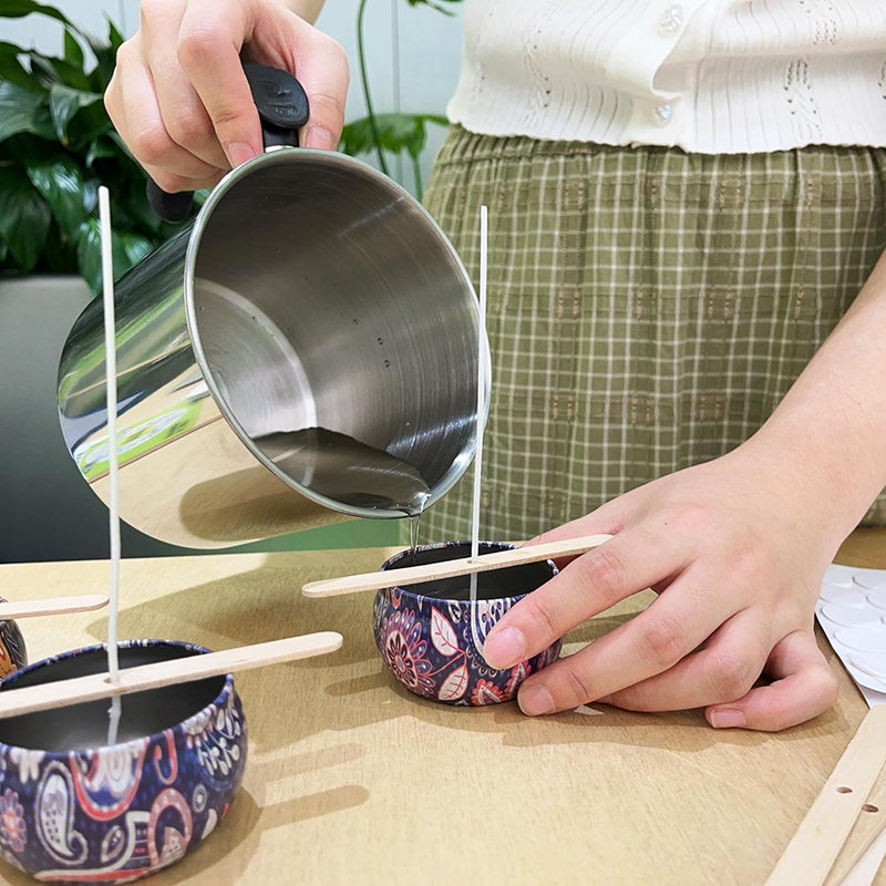 Fabricação de velas de aço ino - Candle Making Wax avaliação e preço